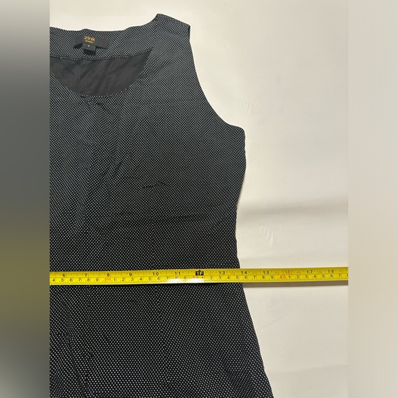 NWOT ZINK LONDON WOMEN DOT PRINT MAXI LENGTH DRESS WITH SIDE ZIP AND SLIT SIZE S - Picture 11 of 13